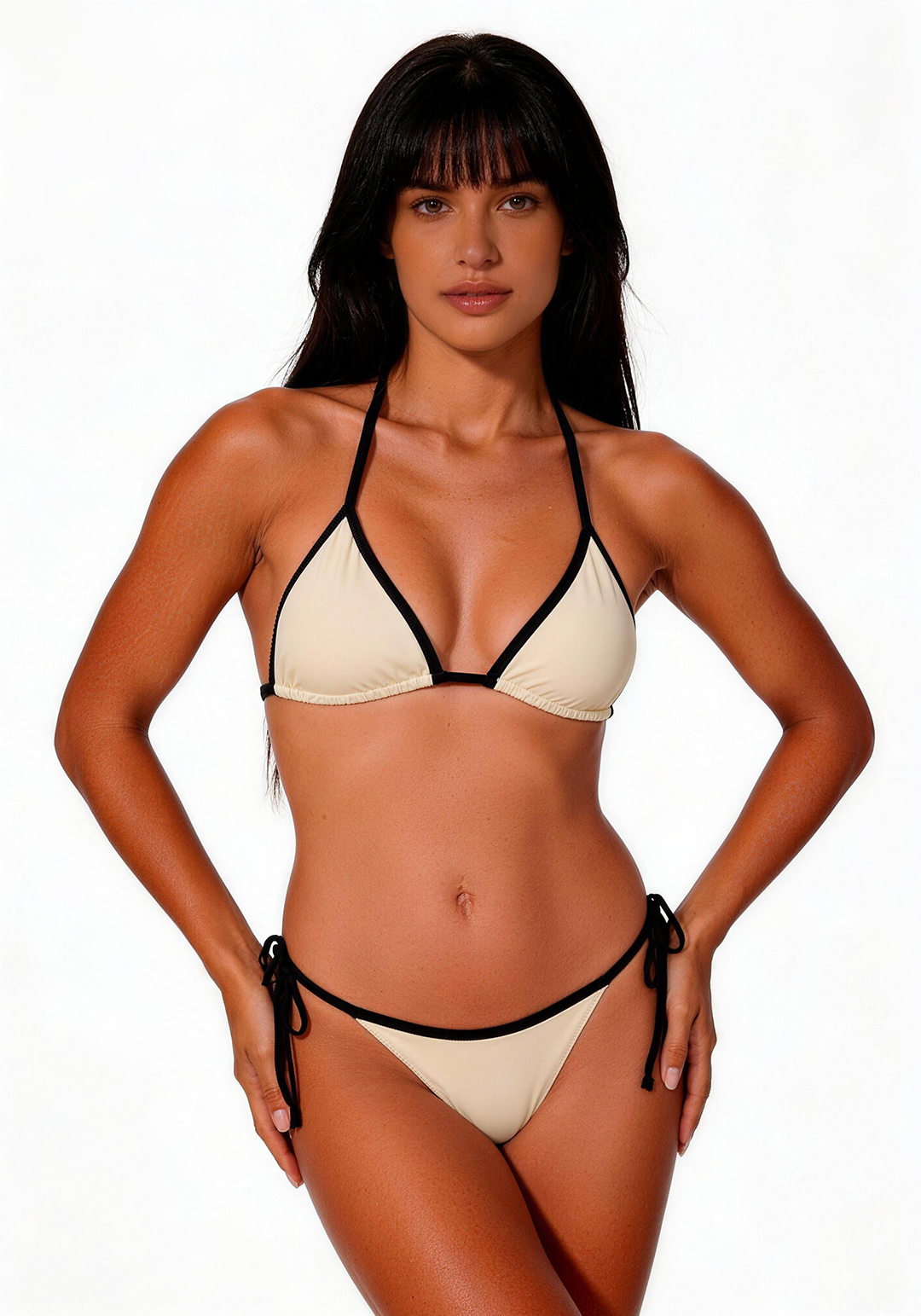 Biquíni Cortininha Mocha