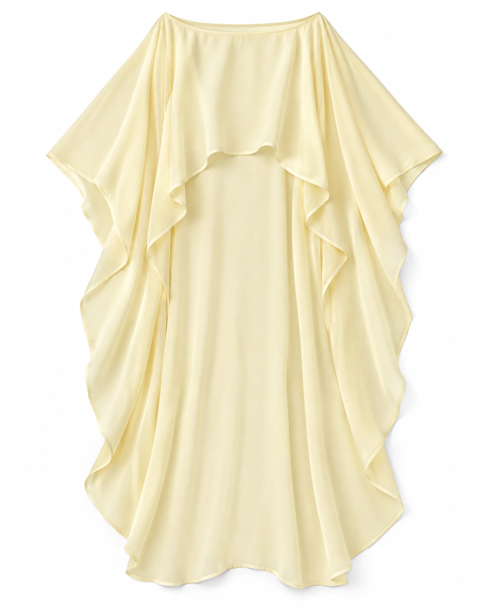 Túnica Top Crepe Brisa Dourada — Amarelo Claro