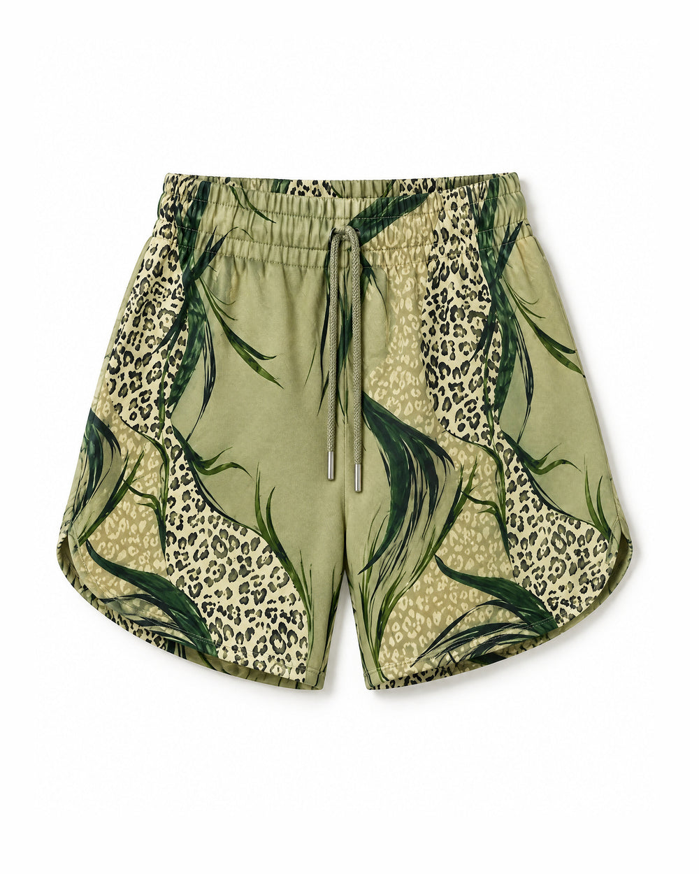 Short de Cadarço Green Jaguar — Estampado Green Jaguar