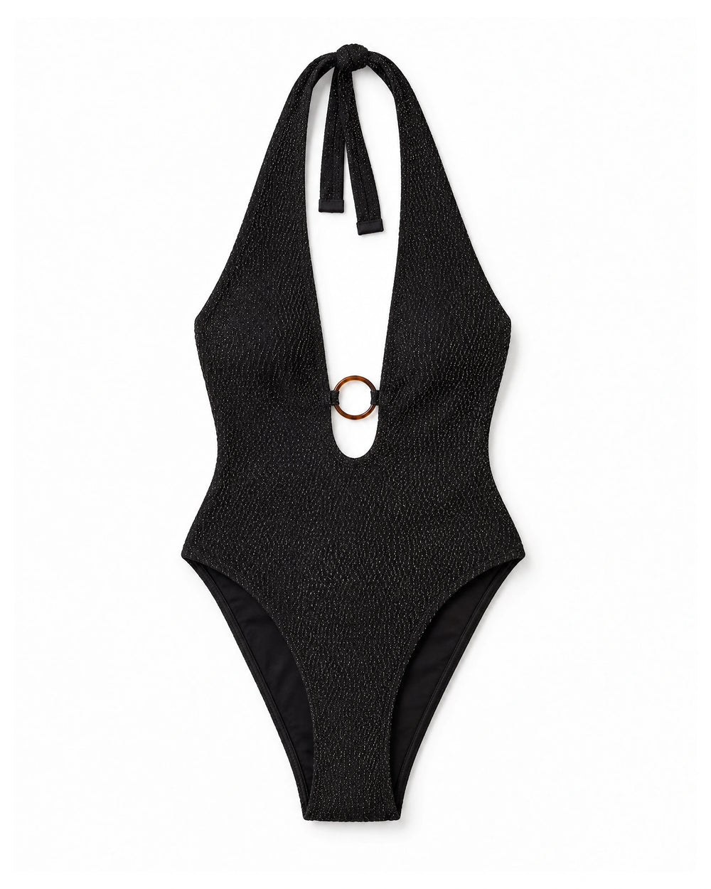 Maiô Decote com Argola — Preto